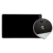 Visual Night Vision Remote Monitoring Peephole Electronic Video Anti-theft WIFI Wireless Doorbell Intercom Smart Wide Angle Visual Night Vision Remote Monitoring Peephole Electronic Video Anti-theft WIFI Wireless Doorbell Intercom Smart Wide Angle