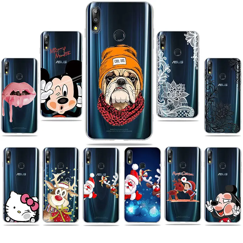 

For Asus Zenfone Max Pro M2 ZB631KL Case Soft Silicone Transparent Phone Case For Asus ZB631KL ZB63KL 633 633KL KL Case 6.3