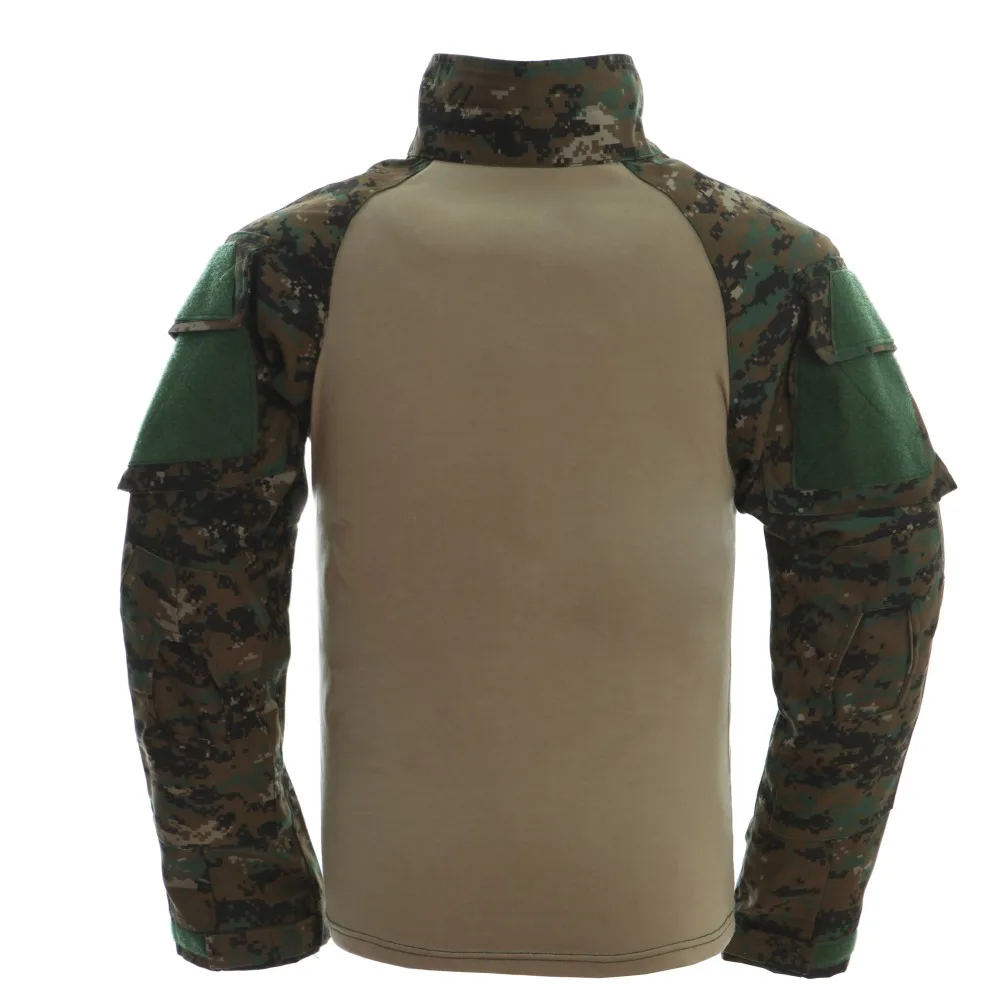 MAGCOMSEN, мужская летняя армейская тактическая футболка, военная камуфляжная футболка с длинным рукавом, Мужская одежда, страйкбол, пейнтбол, без накладок