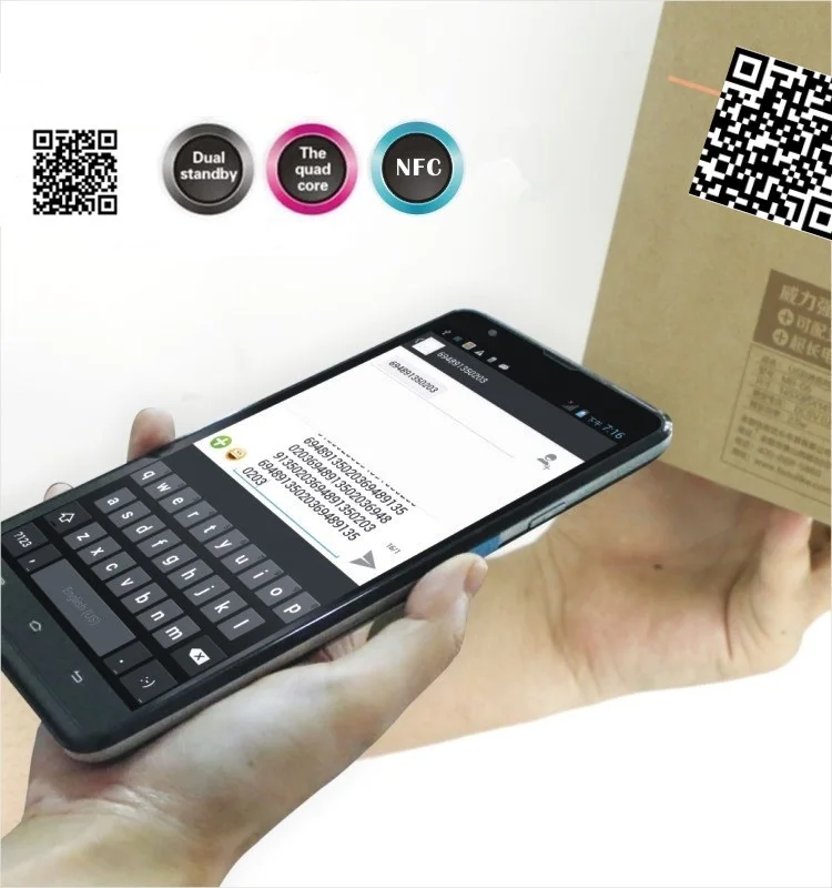 Tablet  barcode scanner