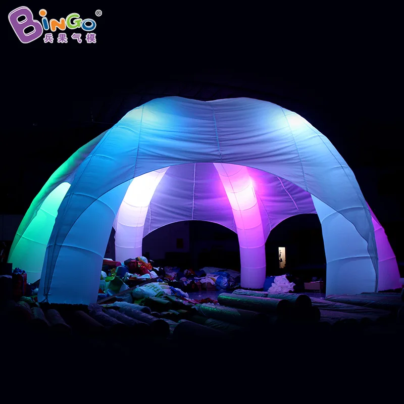  Free shipping LED lighting inflatable marquee tent for sale customized inflatable car roof tents wi