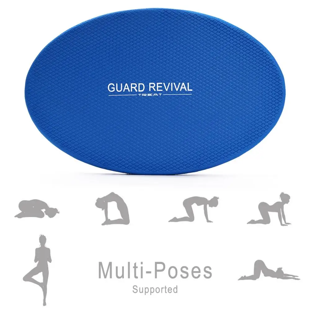 

GR Treat Yoga Knee Pad Eco TPE Foam Pad for for Yoga Pilates Fitness Eliminate Pain on Knee Elbow Wrist Reduce Balance