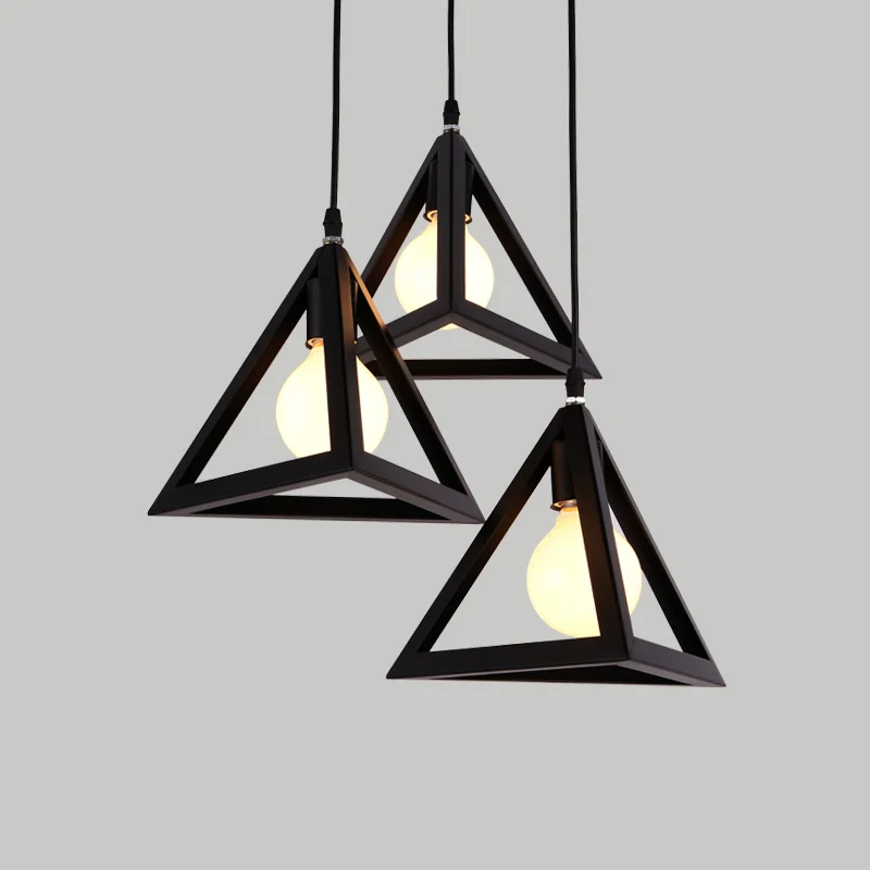 Подвесные светильники из кованого железа в скандинавском стиле персональные
