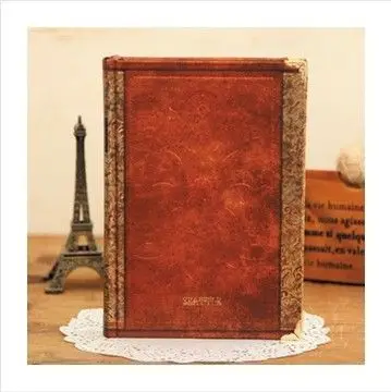 Блокнот KIMCOOL [The Seattle Diary notebook] Классический европейский винтажный блокнот - Цвет: Red Brown M