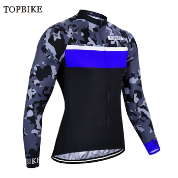 

TOPBIKE Cycling Jersey Long Sleeve Mtb Clothing Bike Wear Clothes Kit Bicycle Maillot Roupa ciclismo riding downhill jersey