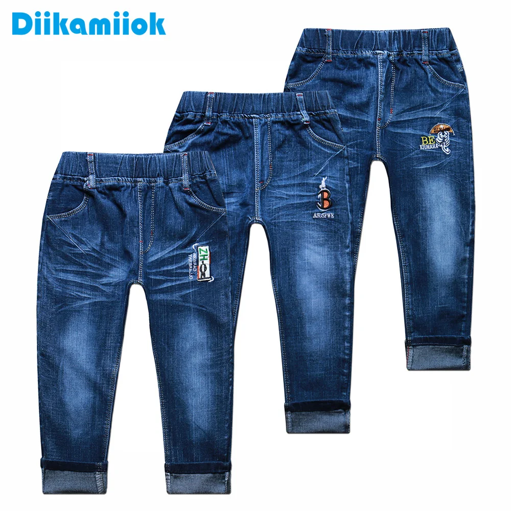 star embroidered jeans