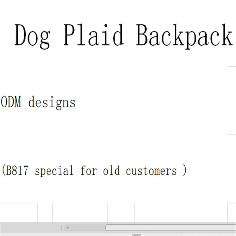 

Dourable Cotton Plaid Backpack For Pet Dog Cat Backpack For Small Dog Multifunction School Bag Cute Pets Supplies B817