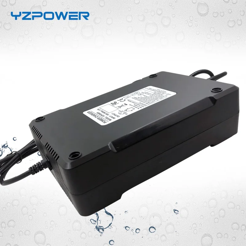 YZPOWER 58,8 V 5A Новое поступление водонепроницаемый литиевая батарея зарядное устройство адаптер для 48V(51,8 V) Ebike Chargeur ворс