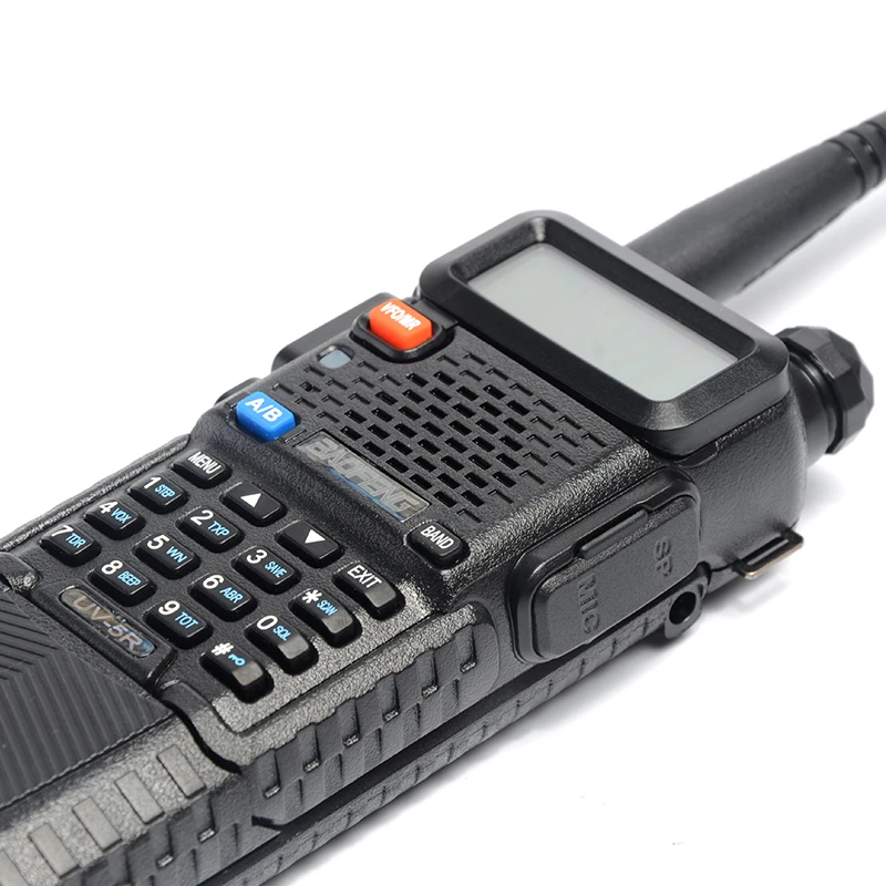 2 шт./лот Baofeng UV 5R портативная рация VHF UHF Двухдиапазонная 3800 мАч длительным