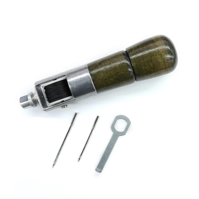 

DIY Leather Sewing Tool Leather Hand Sewing Machine Waxed Thread for Leather Craft Edge Stitching Belt Strips Shoemaker Tools