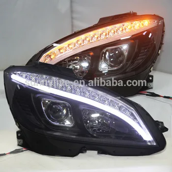 Для Mercedes Benz W204 светодиодная фара от 2007 до 2011 JY|Фара для авто в сборе| |