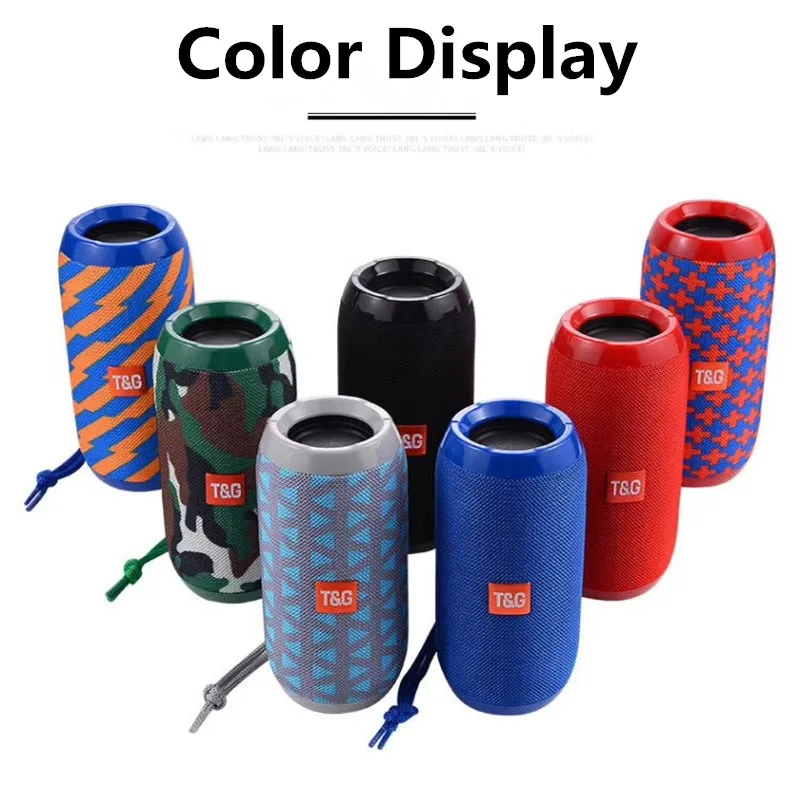 

Bluetooth Outdoor Speaker Waterproof Portable Wireless Column Loudspeaker Box Support TF Card FM Radio Aux Input