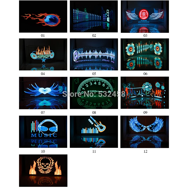 140013 Car Stereo Audio Deck Sound Display LED Light Neon Sign 