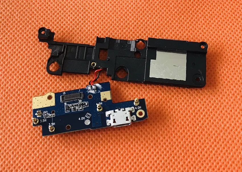 Б/у оригинальная зарядная плата с USB разъемом + Громкий динамик для Oukitel U13 MTK6753