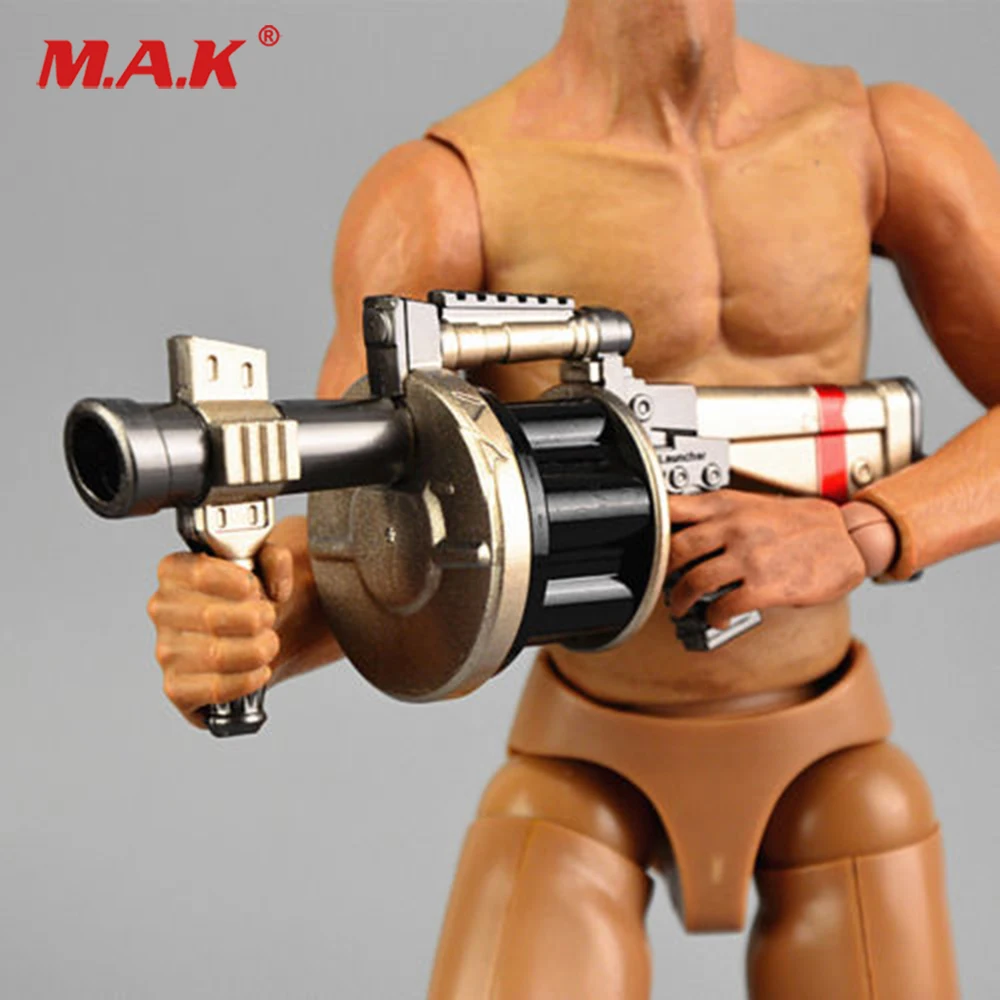 1/6 Mini Alloy Grenade Launcher Model Howitzer Toys Weapon Accessories Figure 1/6 Mini Alloy Grenade Launcher Model Howitzer Toys Weapon Accessories Figure