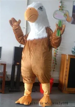 

New Advertising Brown Head Bald Eagle Mascot Costume Suits Cosplay Party Game Dress Outfits Carnival Halloween Christmas Adults