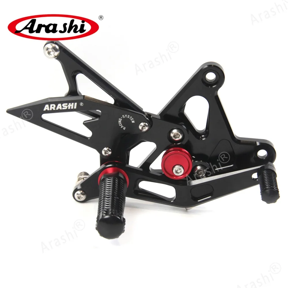 Arashi Rider подножки для KAWASAKI ZX6R ZX636 2005-2006 ЧПУ Регулируемые подножки Rearset NINJA ZX-6R ZX 6R ZX 636 2005 2006