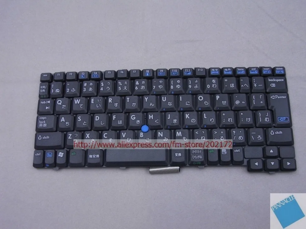Черная клавиатура для ноутбука 419171-291 PK13ZI901U0 HP Compaq NC4400 TC4400 Япония | Компьютеры и