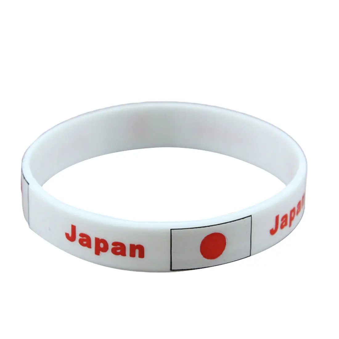 1 шт. футбольные фанаты браслет футбольный болельщик аксессуары футбольный силиконовый браслет Черлидинг - Цвет: Japan