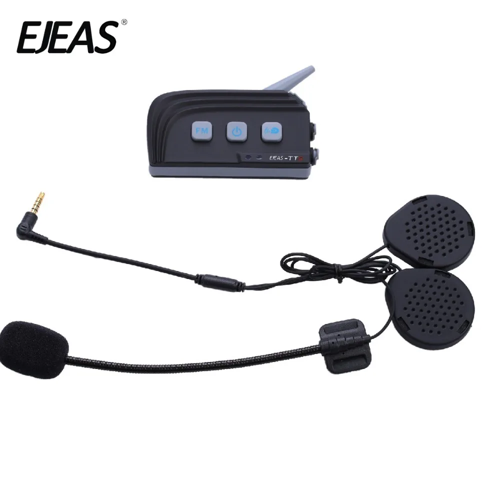 Bluetooth гарнитура для мотоциклетного шлема 1200 м TTS 2 шт.|motorcycle helmet bluetooth interphone|intercom 6