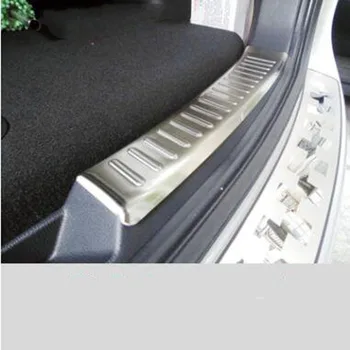 

For Mazda CX-5 2015 2PCS Stainless Steel Car Trunk Inner Rear Tail Box Bumper Pedal Plate Cover Trim Car Styling Accessories
