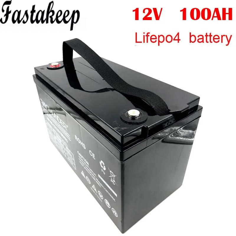

Deep Cycle Lifepo4 12V 100ah Lithium Ion Battery for RV / solar System / Yacht / Golf Carts / Energy Storage