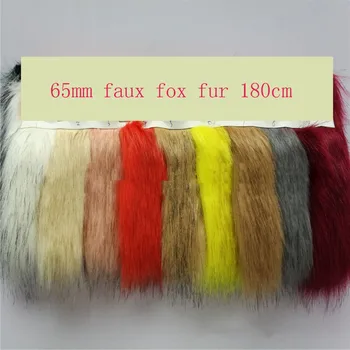 

Stock fox fur fabric imitation fox fur 65mm artificial fox fur cloth fake hair