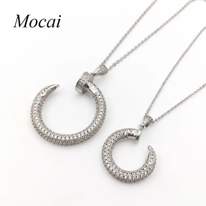 

Brand Trend Simple Necklace Gold Color Micro Pave Cubic Zirconia Modern Punk Necklaces Jewellery For Women ZK30