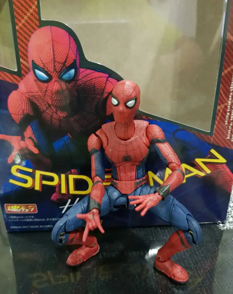 spiderman figurine amc