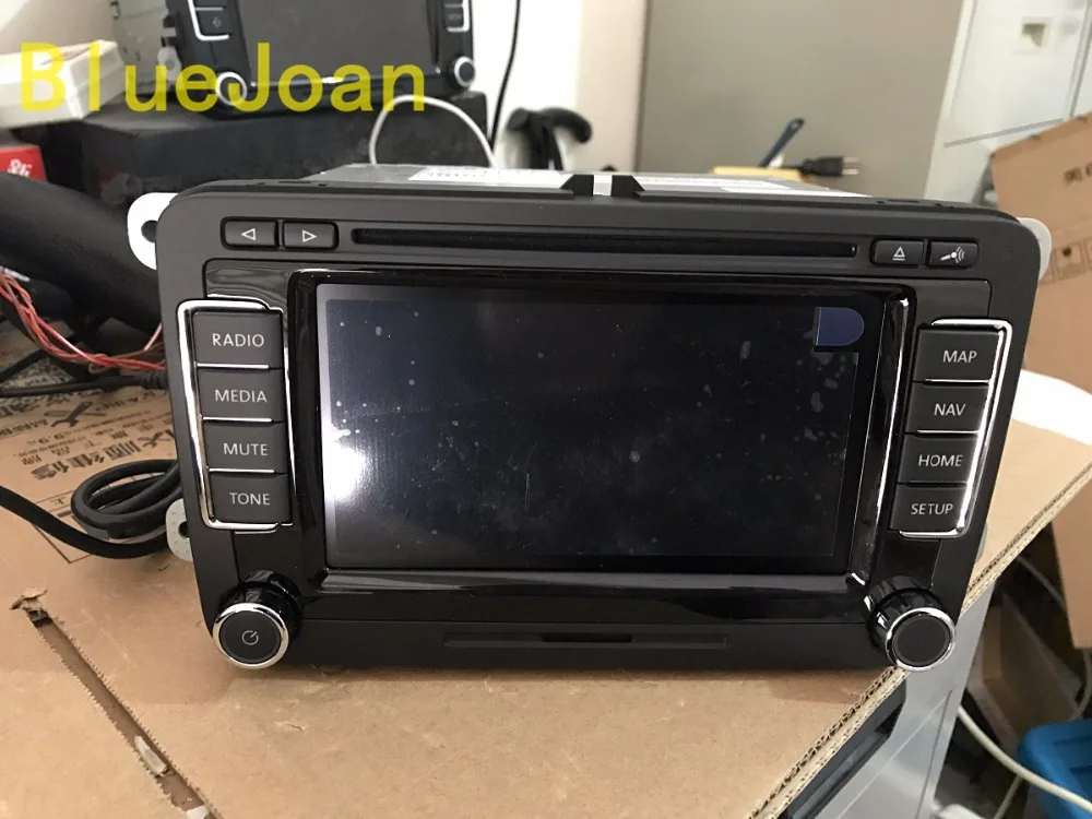 

Original new Car Navigation RNS510 radio LED display modules for VW Golf Passat Skoda RNS510 DVD Player 56D035682 version