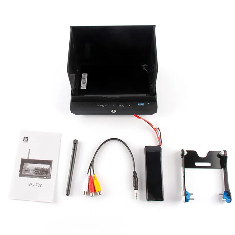 

Original Cheerson CX-20 CX20 FPV Monitor Receiver RC Quadcopter 5.8GHz FPV Kit 7inch LCD Built-in Li-poli Battery CX 20 cx20