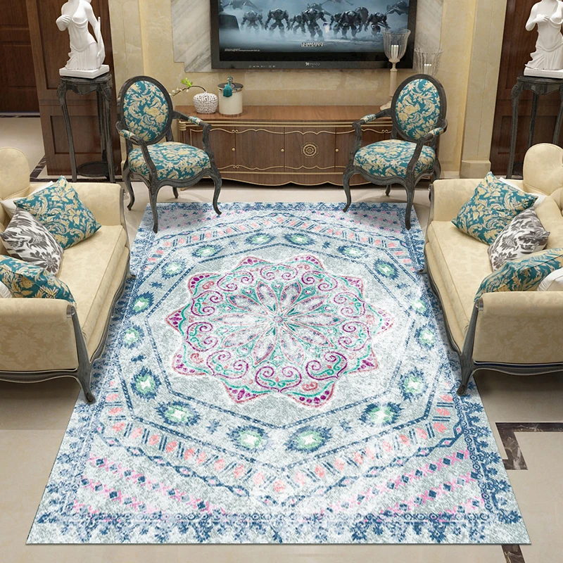 Марокканские ковры для гостиной, винтажный ковер для спальни, американский диван, коврик для журнального столика, домашний декор, напольный коврик, коврики для Кабинета