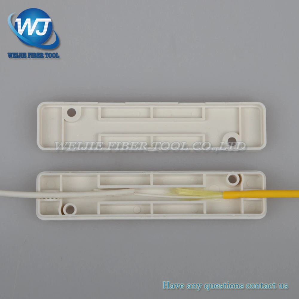 

10 pcs Drop cable protection box Optical fiber Protection box small Square box heat shrink tubing to protect fiber splice tray