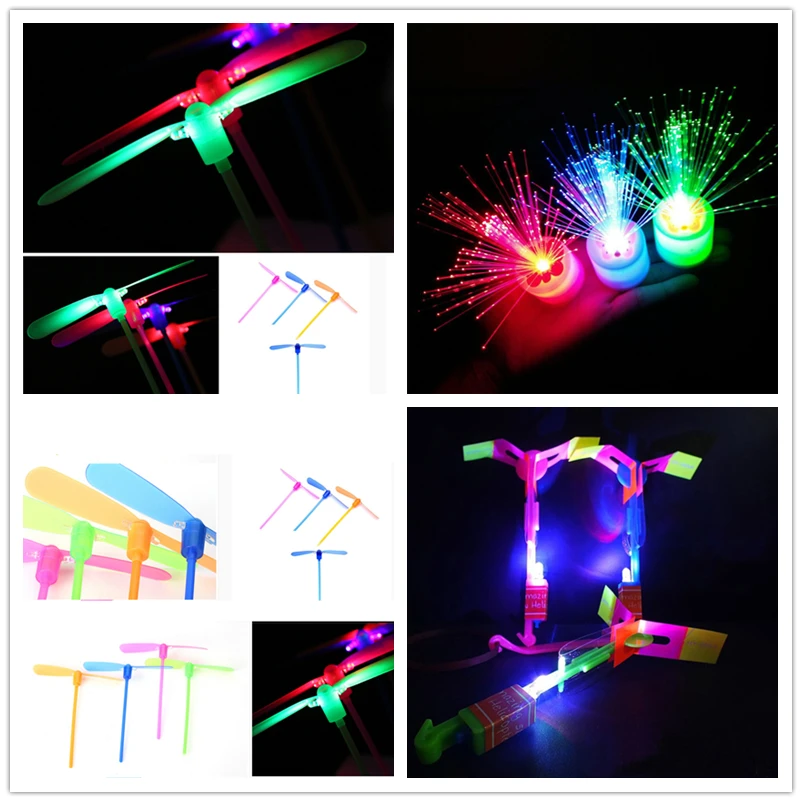

Amazing LED Light Up Flashing Dragonfly Glow For Party Toys In Night Fly As UFO Cute Mini Funny Love Sport Flying Toy