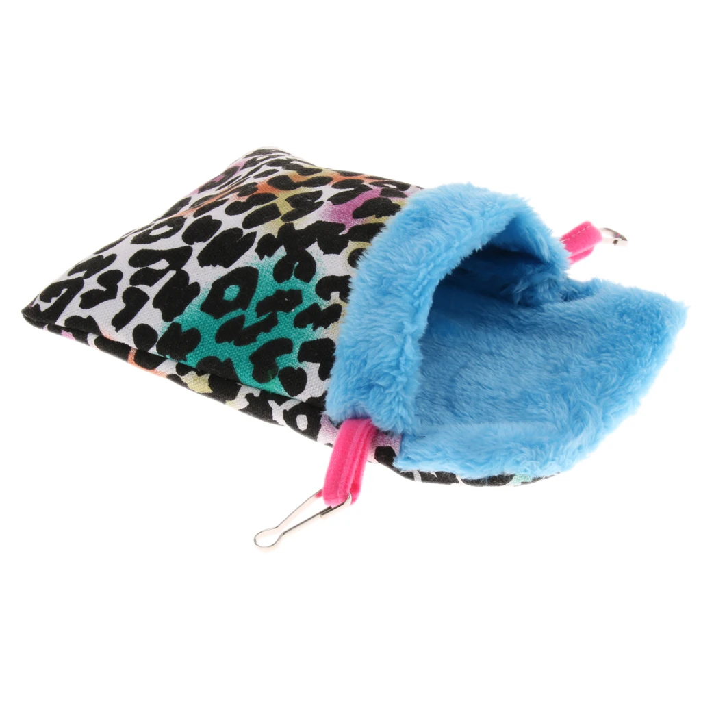 Small Animals Hamster Winter Warm Plush Pouch Sleeping Bed Hammock