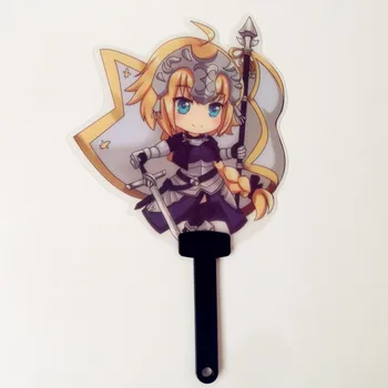 

New Japanese Anime Cartoon Fate/Grand Order Joan of Arc Jeanne d'Arc Cute Hand Fan Cool Fan No.21