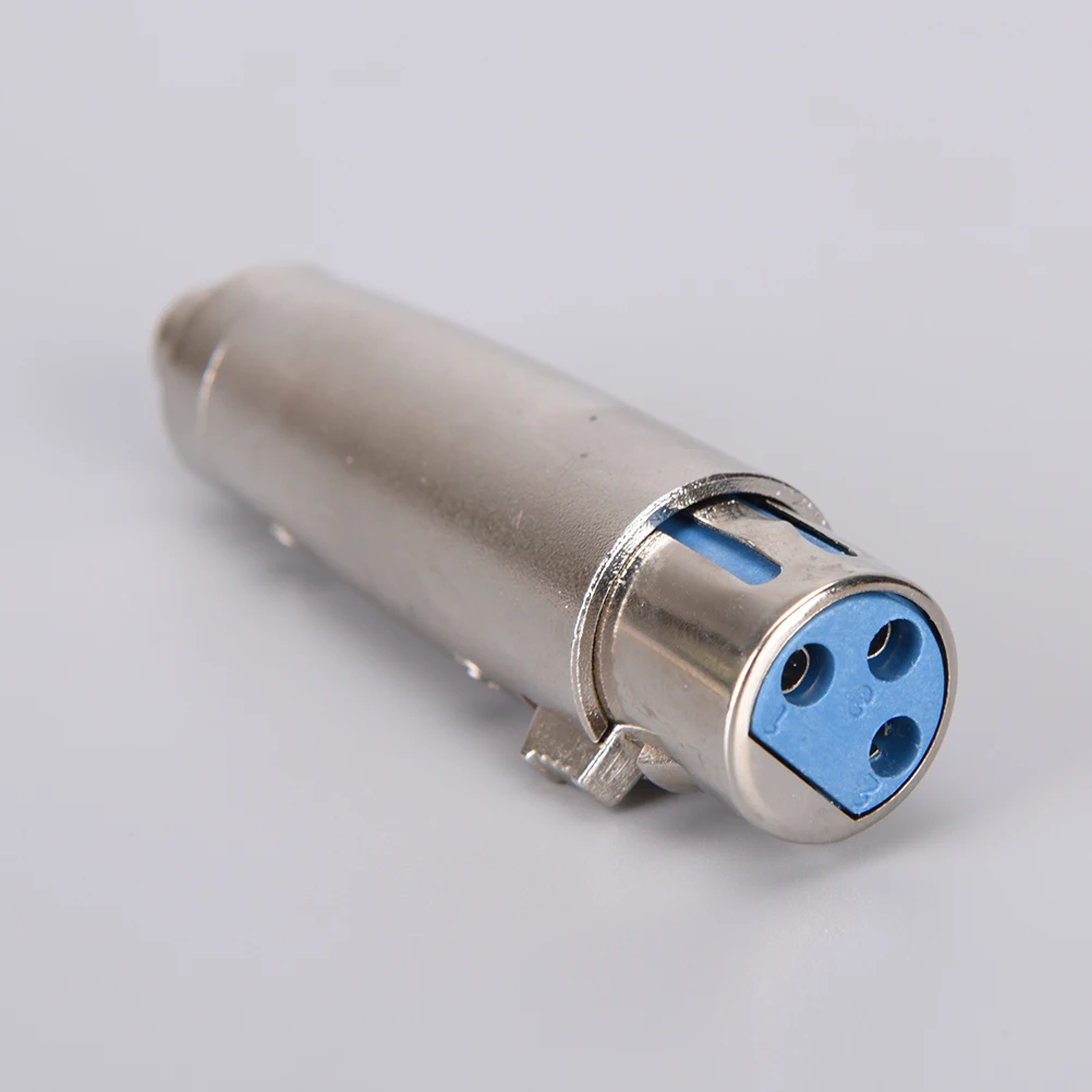 

1PCS 3 Pin Microphone CABLE Cord Adaptor Plug Connector adpter Quality XLR FEMALE To RCA FEMALE Mic