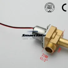 6VDC гигиенический водосберегающий электронный датчик мочи писсуар автоматический Индуктивный Туалет медный Соленоидный клапан