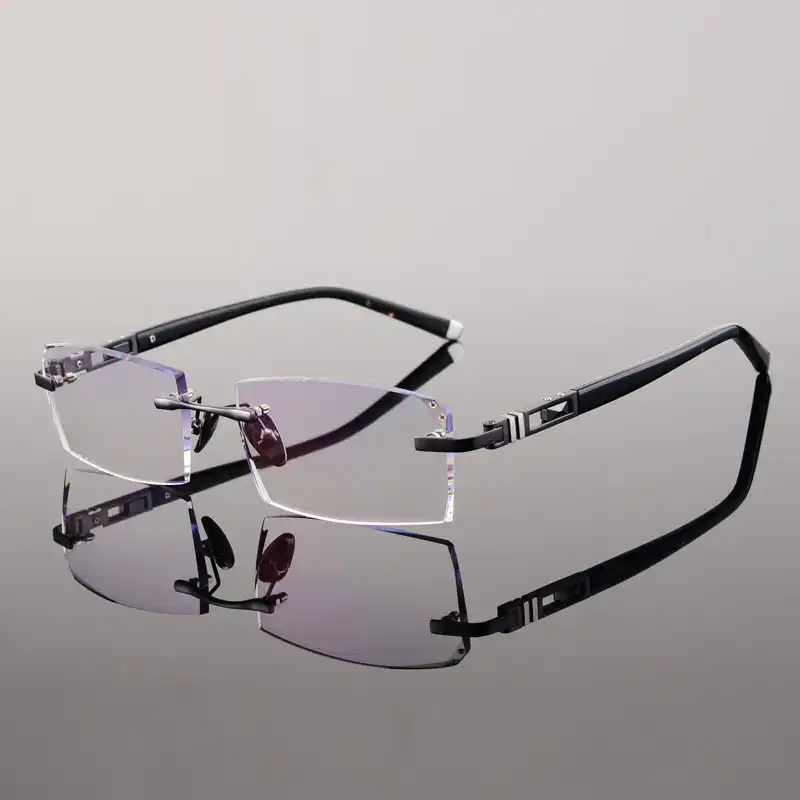 frameless eyeglass frames