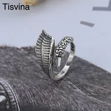 Tisvina хит продаж винтажное Открытое кольцо с орлом для женщин и