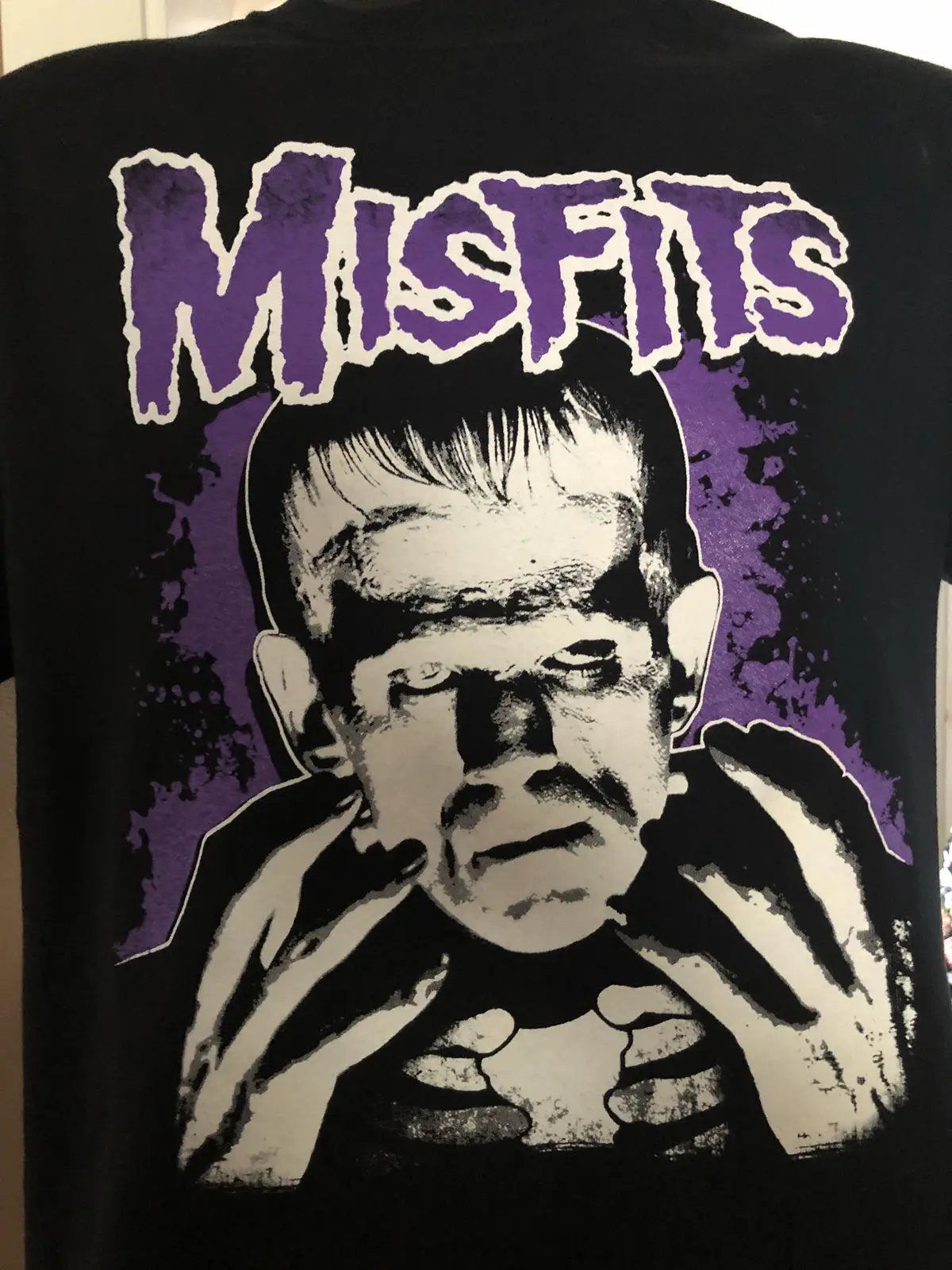 The Misfits Франкенштейн футболка злодей универсальные Монстры Данциг ужас|Футболки|