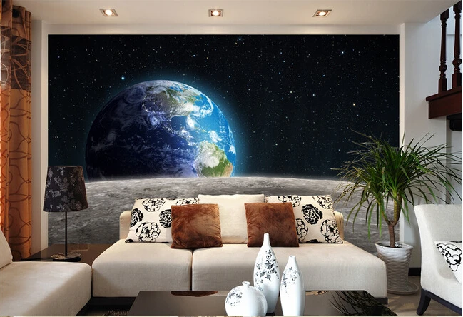 Personalizzato papel de parede para sala, universo 3d murales per la ... Personalizzato papel de parede para sala, universo 3d murales per la ...