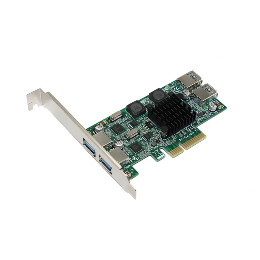 U3201 PCI-E на USB3.0 расширения адаптер высокоскоростная карта NEC720201 чип для настольного компьютера