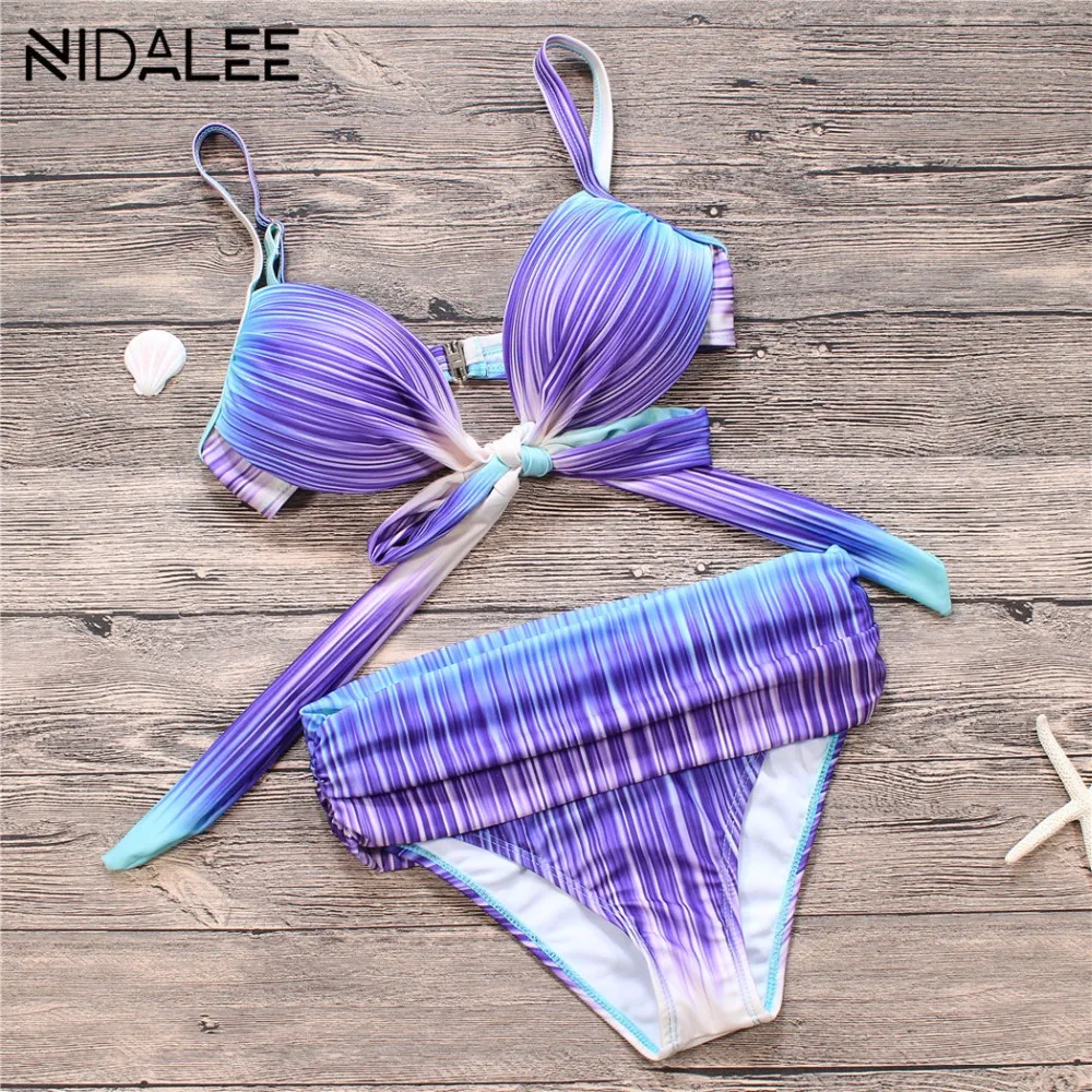 NIDALEE Bodysuit Bikini Swimsuit N17009 Sexy Women Beach Dress Bikini
