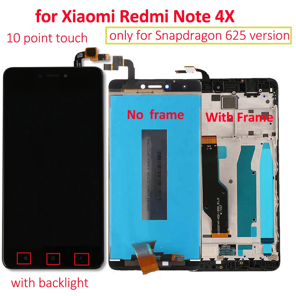  Xiaomi Redmi Note 4X Snapdragon 625 LCD Display (2)