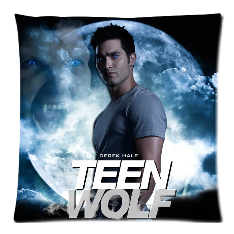 

Teen Wolf Pattern Cotton Linen Pillow Case/Cushion Cover 17.7"X17.7"(45 X 45CM) Twin Side Printing