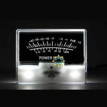 

High-precision VU meter head DB level meter power amplifier preamp Indicator Meter Sound card table With backlight