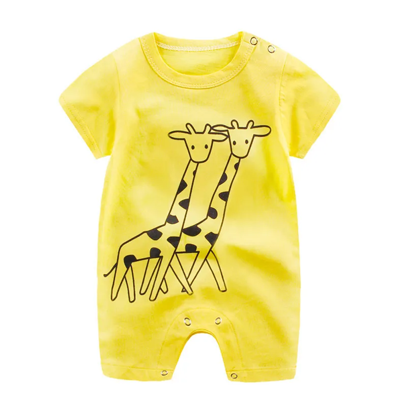 

Funny Newborn Cartoon Overalls Children's Animal Print Bodysuit Body Baby Costume For Kids Auntie Baby Clothes Bodi Bebe 2HJ