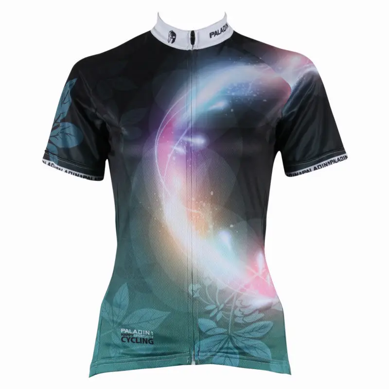 PALADIN " Light and leaves " Womens Short Sleeve Cycling Jersey Bike Shirt
