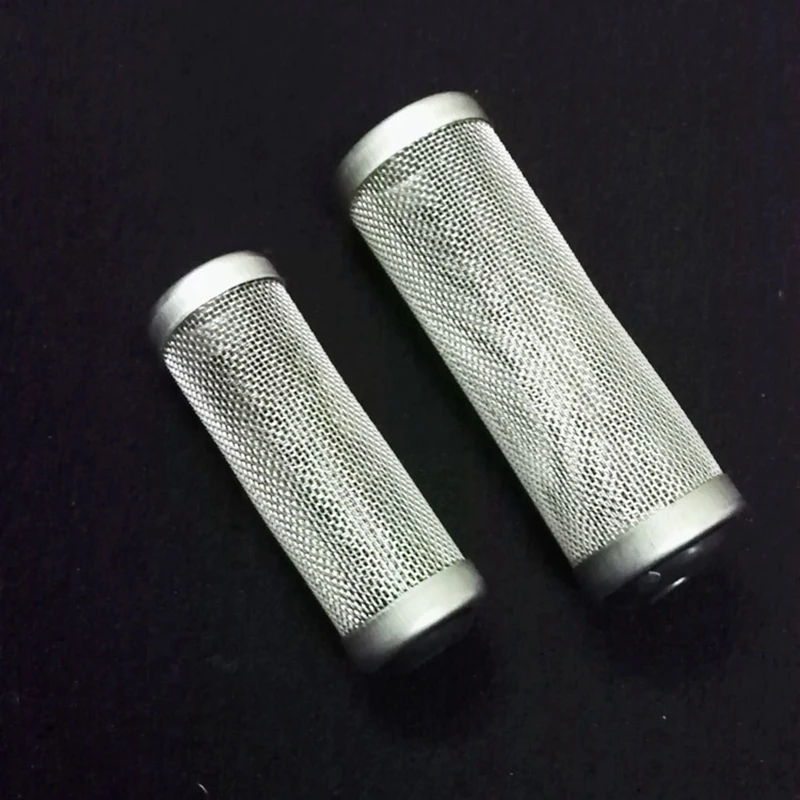 2 pcs stainless steel filter cover for aquarium fish tank filter inlet 12mm/16mm fish and shrimp
